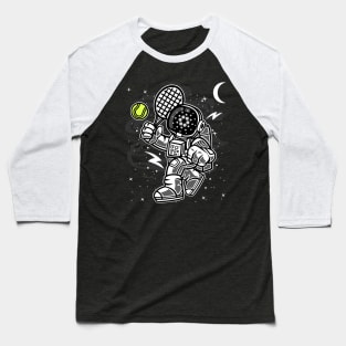 Astronaut Tennis Cardano ADA Coin To The Moon Crypto Token Cryptocurrency Blockchain Wallet Birthday Gift For Men Women Kids Baseball T-Shirt